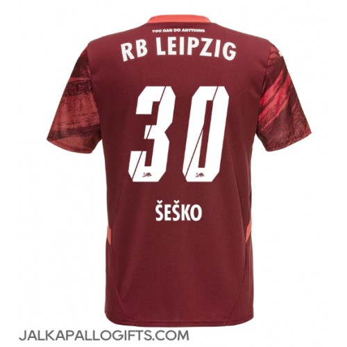 RB Leipzig Benjamin Sesko #30 Vieraspaita 2024-25 Lyhythihainen